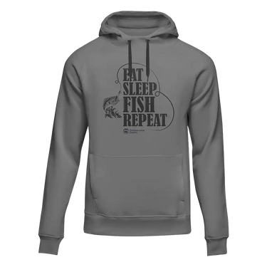 Eat Sleep Fish Repeat Unisex Hoodie